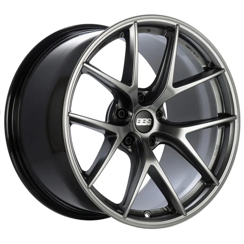 Bbs Ci-R Forged Alloy Wheel – 21X10 Inch, +59Mm Offset, Gloss Diamond Black Finish 1