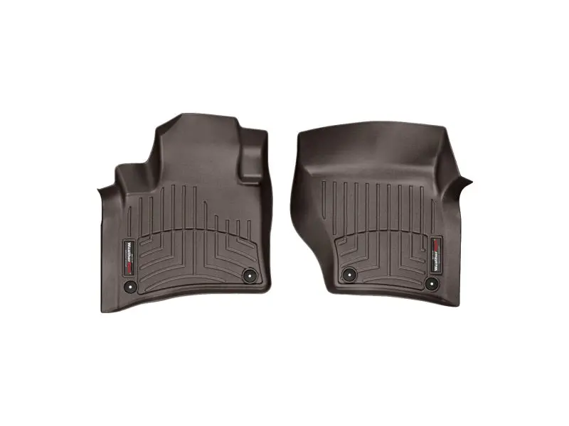 Weathertech Front Floor Liners — 2011–2015 Porsche Cayenne, Cocoa Color 1